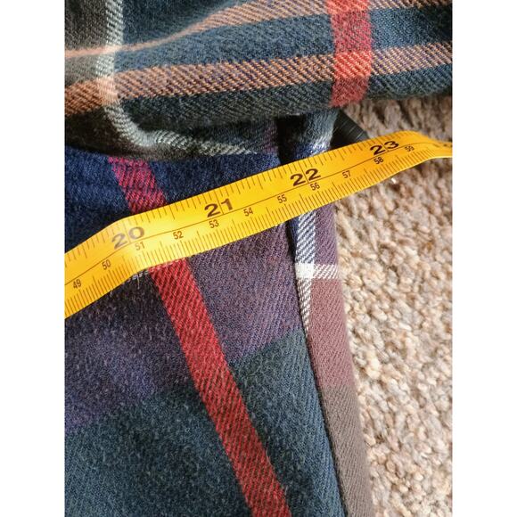 Barbour Plaid Flannel Shaket Quilted Lined Overshirt old money gorpcore outdoors - Picture 11 of 13